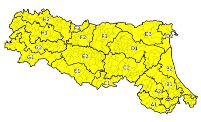 Allerta gialla per criticita  per temporali - Emissione 12/07/2021 foto 