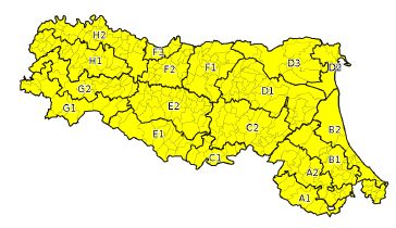 Allerta temporali - Emissione 20/09/2021 foto 