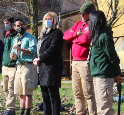 Gli scout laici della sezione CNGEI di Modena a Rubbiara foto 