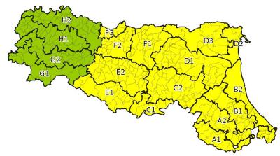 Allerta gialla per criticita  temporali - Emissione 08/06/2022 foto 