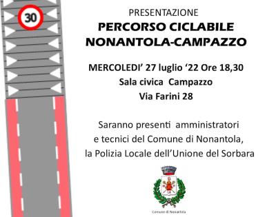 Presentazione percorso ciclabile Nonantola - Campazzo foto 