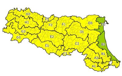 Allerta gialla per criticita  per temperature estreme - Emissione 08/02/2023 foto 