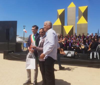 Inaugurazione del Parco Nonantola nella città israeliana di Rosh Ha’ayin foto 
