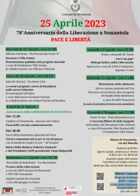 78°Anniversario della Liberazione a Nonantola, le iniziative foto 