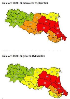 Allerta arancione per criticità idraulica - Emissione 03/05/2023 - aggiornamento ore 13 foto 