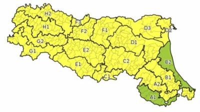 Allerta gialla per temporali - Emissione 06/05/2023 foto 