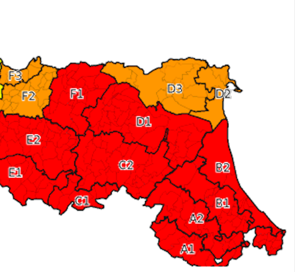 Allerta rossa per criticità idraulica: aggiornamento del 16 maggio 2023 ore 10.30 foto 