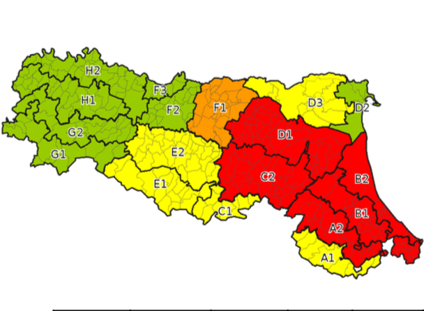 Allerta Meteo Arancione per criticità idraulica - Emissione 21/05/2023  foto 