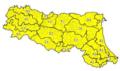 Allerta gialla per criticità per temporali - Emissione 09/06/2023 foto 