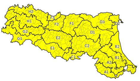 Allerta gialla per criticità per temporali - Emissione 29/06/2023 foto 