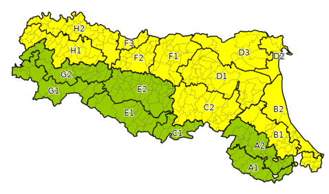 Allerta gialla per criticità per temperature estreme - Emissione 16/07/2023 foto 