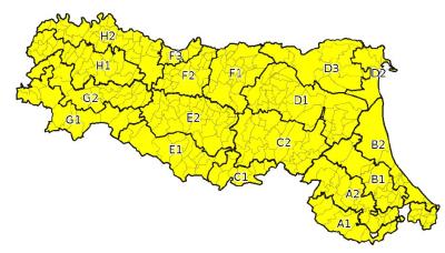 Allerta gialla per criticità per temporali - Emissione 21/07/2023 foto 