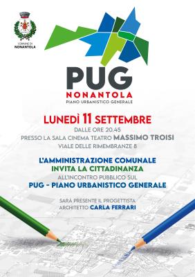 Presentazione pubblica del nuovo Piano Urbanistico Generale foto 