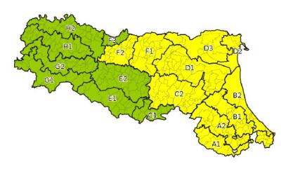 Allerta gialla per criticità per temporali - Emissione 22/09/2023 foto 