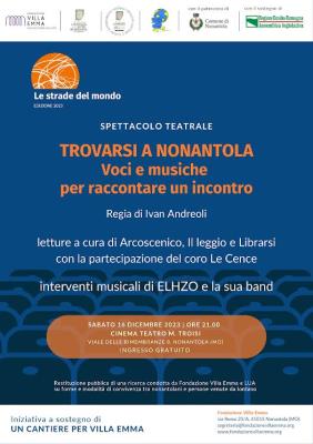 Trovarsi a Nonantola. Voci e musiche per raccontare un incontro” foto 