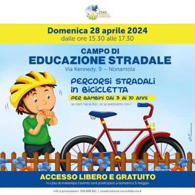 Educazione stradale divertente a Nonantola