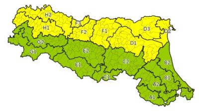 Allerta gialla per criticità per temporali - Emissione 15/05/2024