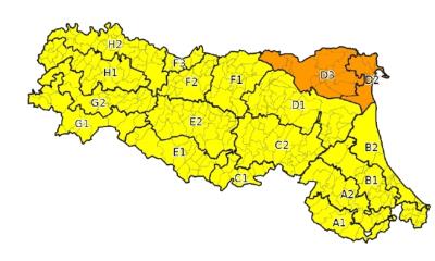 Allerta gialla per criticità per temporali - Emissione 19/05/2024