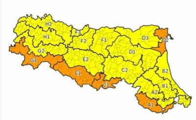 Allerta gialla per criticità idraulica e per temporali - Emissione 20/05/2024 foto 