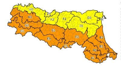 Allerta gialla per criticità idraulica e per temporali - Emissione 23/06/2024 foto 