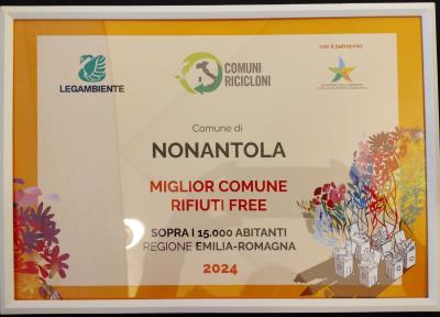 “Comuni Ricicloni” 2024, premiata Nonantola foto 