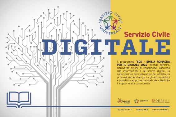 SERVIZIO CIVILE DIGITALE 2024 - DIRITTI DIGITALI IN EMILIA ROMAGNA 2024 foto 