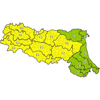 Allerta gialla per criticita  idraulica – Emissione 10/02/2021 foto 
