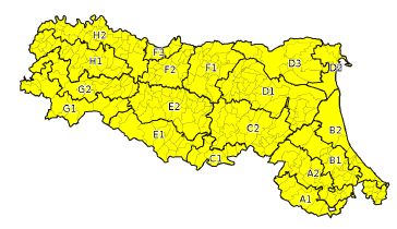 Allerta temporali - Emissione 20/09/2021