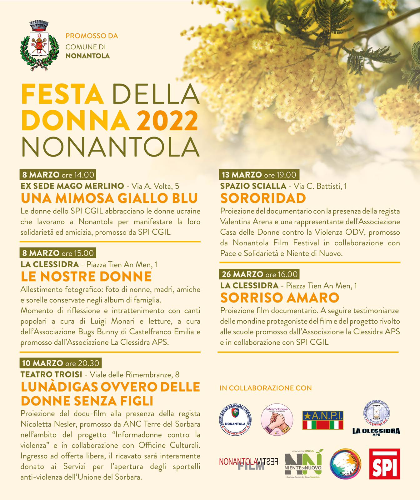 Festa della Donna 2022 a Nonantola