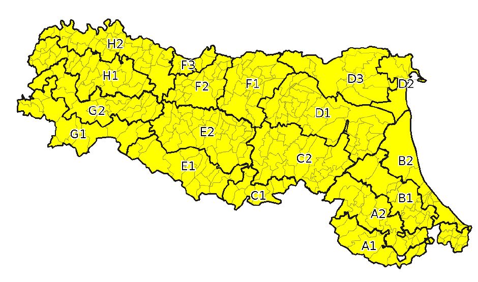 Allerta gialla per criticita' temporali - Emissione 28/07/2022