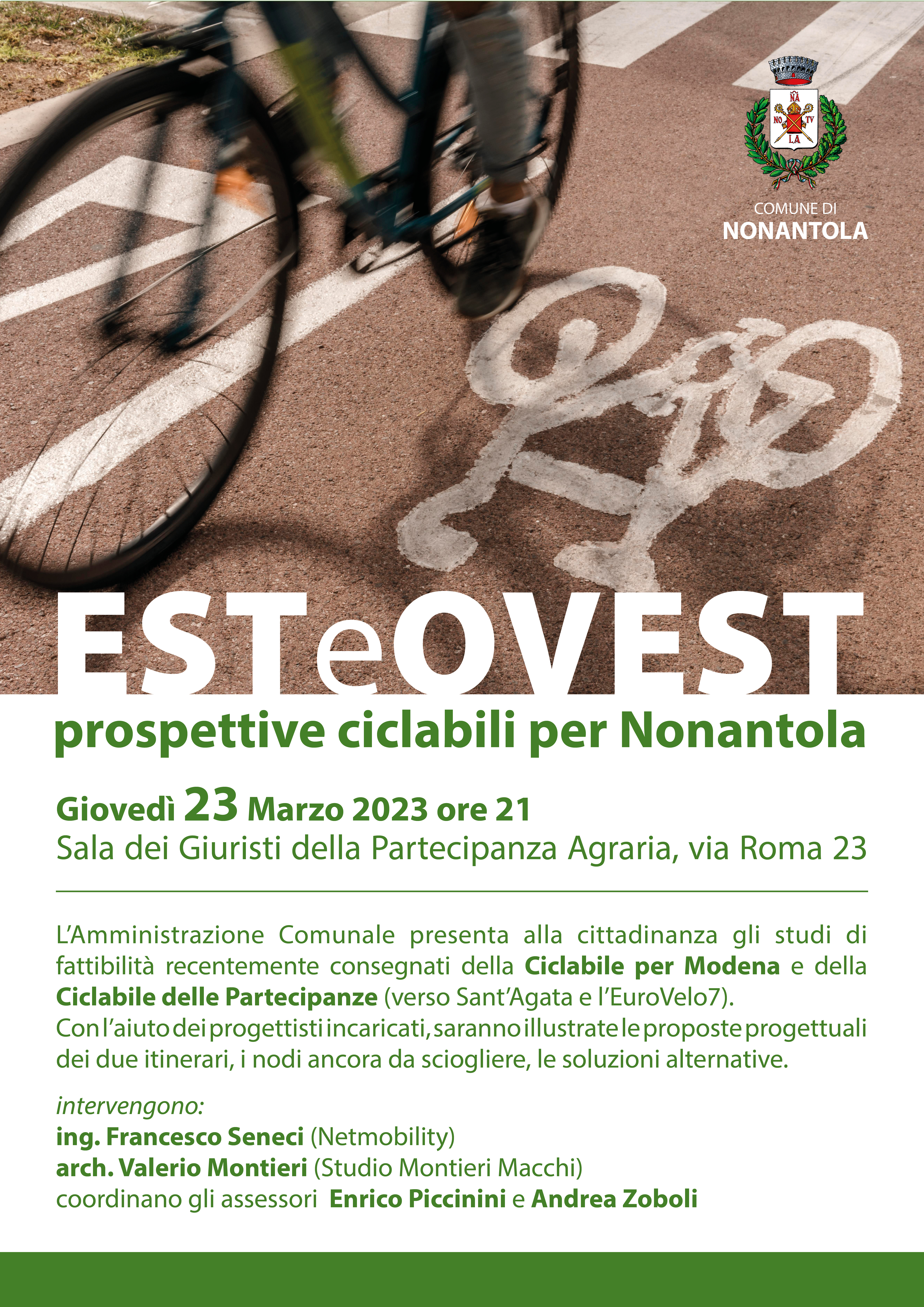 Est e Ovest, prospettive ciclabili per Nonantola