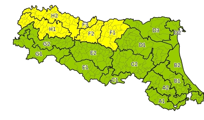 Allerta gialla per criticità per vento - Emissione 05/08/2023