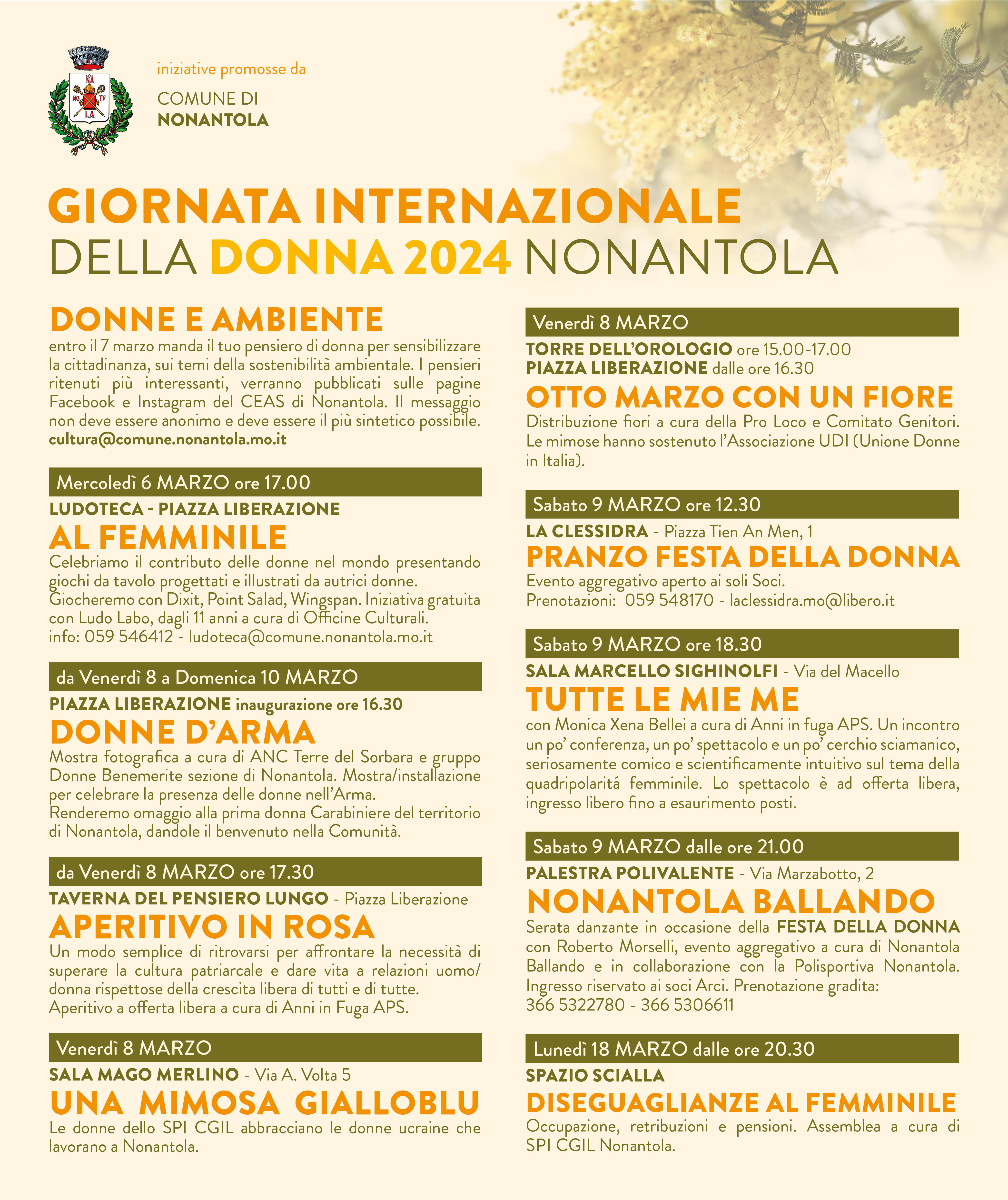 Giornata Internazionale della Donna 2024