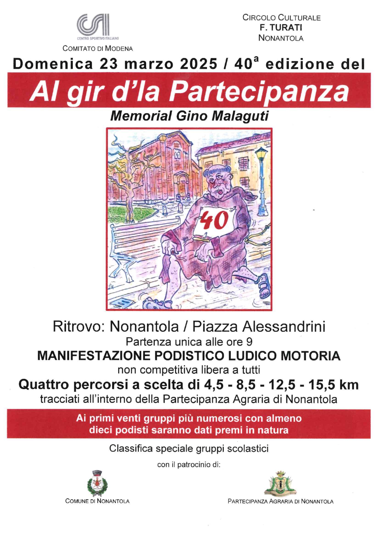Al gir d la Partecipanza - 23 marzo 2025 Al gir d'la Partecipanza - 23 marzo 2025