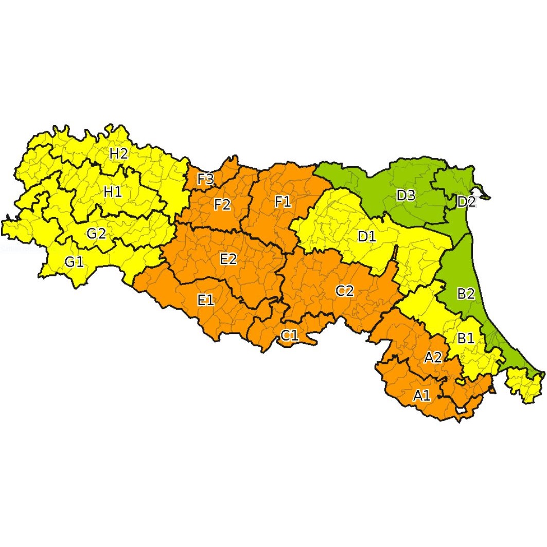 Allerta arancione per criticità idraulica - Emissione 09/02/2021